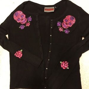 Jawbreaker Skull Rockabilly Cardigan